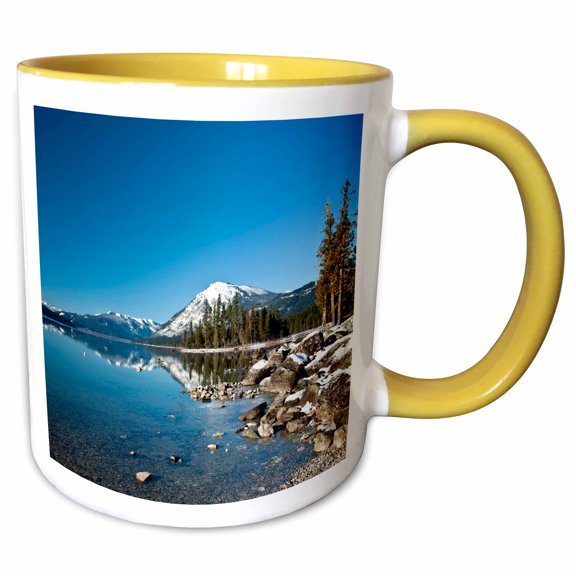 3drose, Usa, Washington, Wenatchee Area - Us48 Rdu0388 - Richard Duval, 11oz Two-tone Yellow Mug