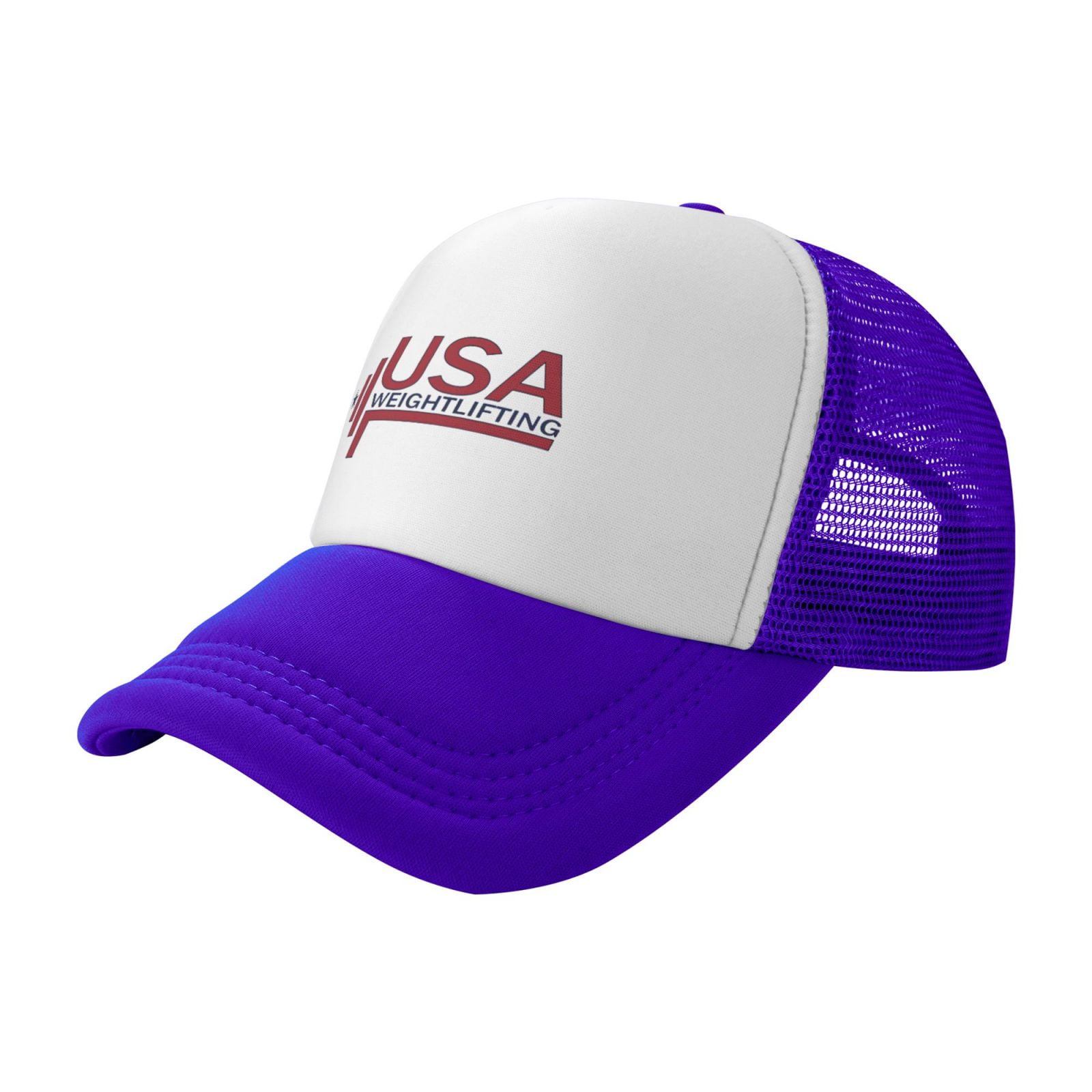 Usa Weightlifting Trucker Hats，Adjustable Comfortable Mesh Shade