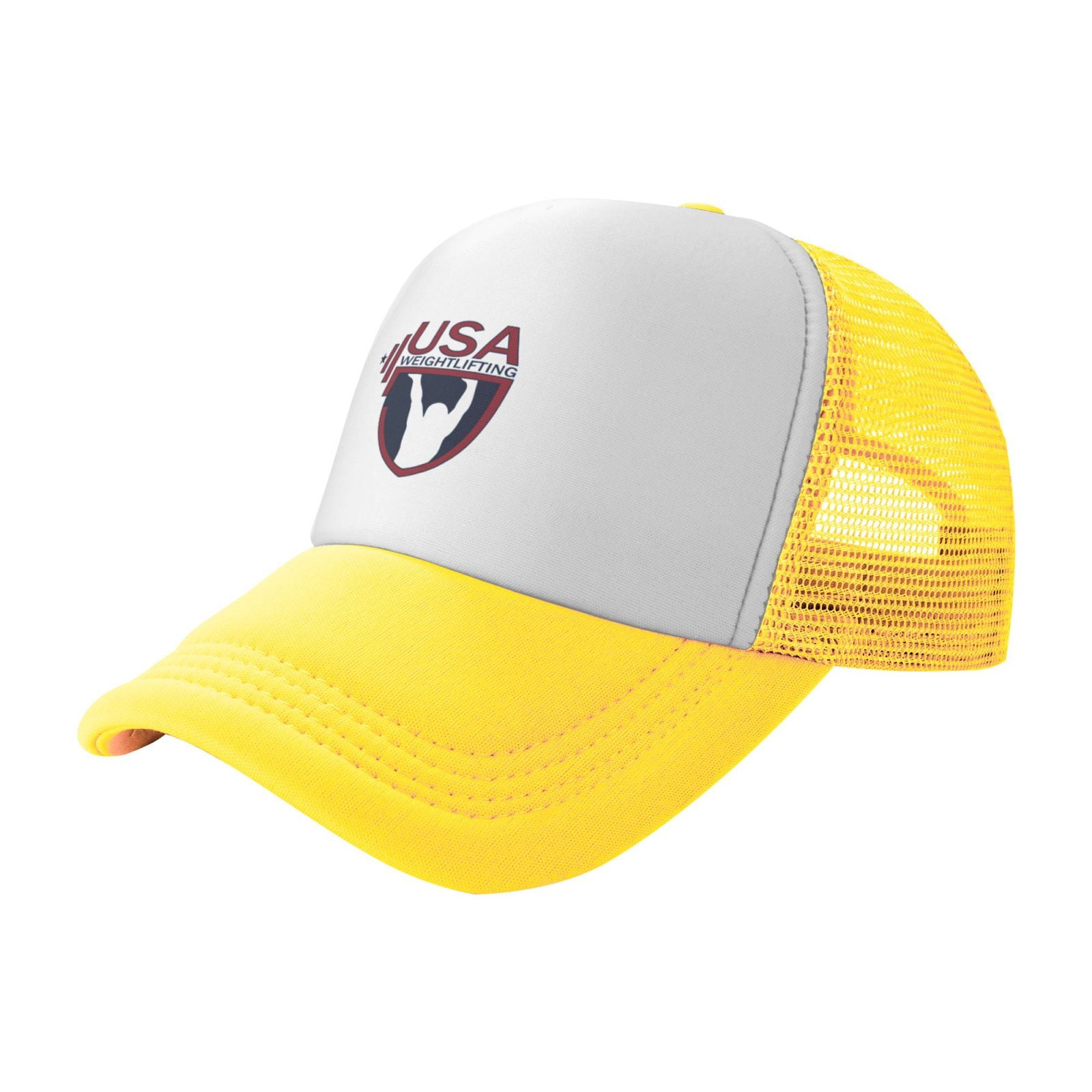Usa Weightlifting Trucker Hats，Adjustable Comfortable Mesh Shade