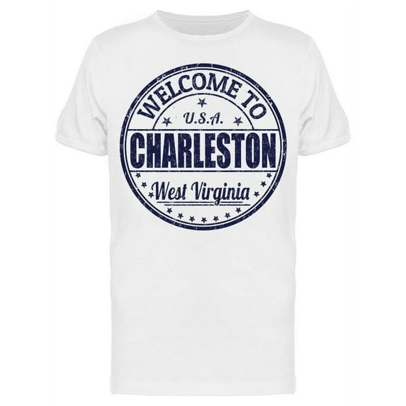 Usa Welcome To Charleston T-Shirt Men -Image by Shutterstock, Male Medium