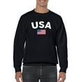 thumbnail image 1 of Usa With Flag Sweatshirt Men -GoatDeals Designs, Male Small, 1 of 4