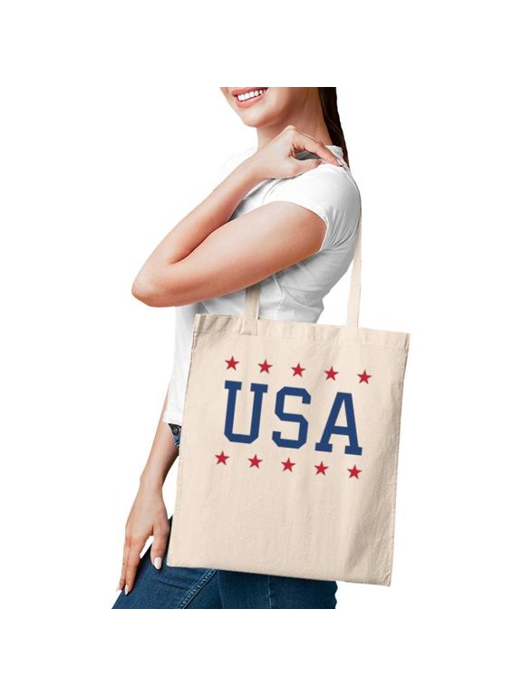Usa Women Men Patriotic American Pride 4Th Of July Tote Bags