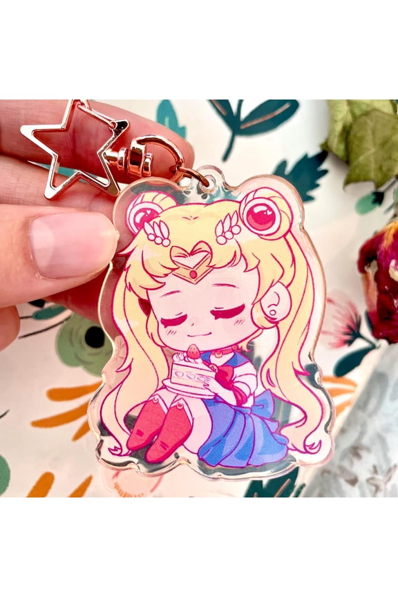 Usagi Sailor Scout acrylic keychain (1 keychain)