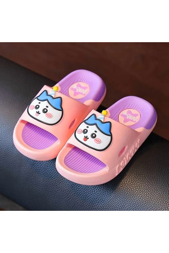 Usagi Sandals Hachiware Chiikawa Summer Slippers Indoor Soft Sole Non Slip Home Footwear