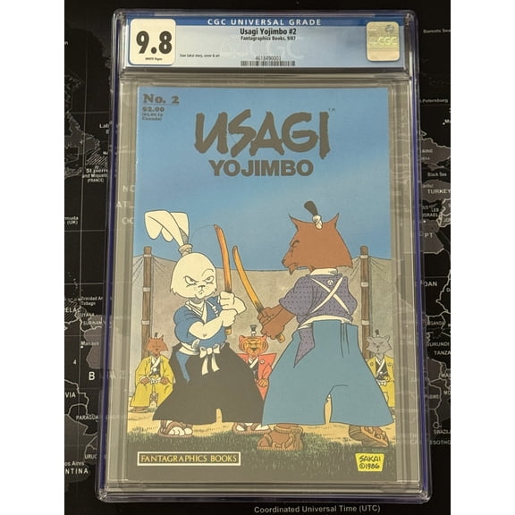 Usagi Yojimbo #2 - CGC 9.8 Comic Book