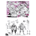 thumbnail image 1 of Usagi Yojimbo x Teenage Mutant Ninja Turtle Leonardo 7" Scale Action Figures Collector Set – Spring Edition, 1 of 12