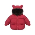 thumbnail image 1 of Usaibhir Baby Boys Girls Toddlers Winter Coats Puffer Jacket Hooded Down Snow Jacket Coat Outerwear 1-6T, 1 of 2
