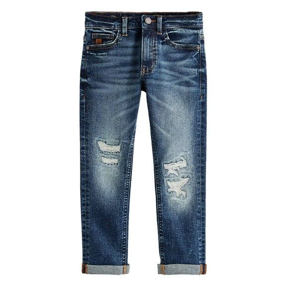 Usaibhir Boys Distressed Jeans, Big Boy & Little Kids Stretch Slim Fit Pants, Ripped Denim Jeans for Boys 2-10 Years