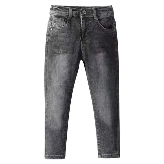 Usaibhir Boys Distressed Jeans, Big Boy & Little Kids Stretch Slim Fit Pants, Ripped Denim Jeans for Boys 2-10 Years