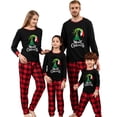 thumbnail image 1 of Usaibhir Family Christmas Pjs Matching Sets Holiday Jammies Sleepwear Christmas Pajamas for Family Mommy Dad and Me Xmas Outfits for 10-11Y, 1 of 8