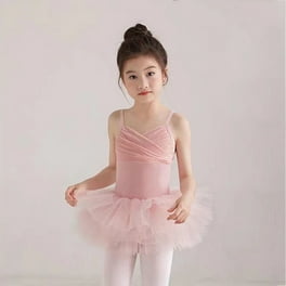 Toddler Kid Girls Ruffle Flutter Sleeve Ballet Dance Dress Ballerina Dancewear Gymnastics Costume Walmart