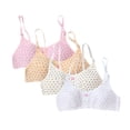 thumbnail image 1 of Usaibhir Girls Seamless Training Bras Adjustable Straps Sports Bras 6-8, 8-10,10-12, 1 of 10