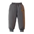 thumbnail image 1 of Usaibhir Kids Boys Girls Elastic Windproof Down Pants Lightweight Warm Snow Pants 4-14T, 1 of 6