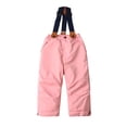 thumbnail image 1 of Usaibhir Kids and Toddler Girls Insulated Warm Ski & Snow Pants Warm Suspender Down Pants 2-6 Years, 1 of 8