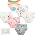 thumbnail image 1 of Usaibhir Little Girls Undies Soft Cotton Assorted Underwear 6 Pack Toddler Kids Breathable Comfort Panties 2-8T, 1 of 10