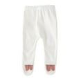 thumbnail image 1 of Usaibhir Newborn Infant Baby Kids Cotton High Waist Footed Pants For Boys and Girls Mosquito Repelling Casual Leggings with Feet 0-18M, 1 of 4