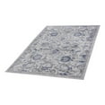 thumbnail image 1 of Usak Collection 6' x 9' Blue/Silver Oriental Distressed Non-Shedding Area Rug, 1 of 6