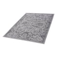 thumbnail image 1 of Usak Collection 6' x 9' Gray/Silver Oriental Distressed Non-Shedding Area Rug, 1 of 6