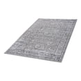 thumbnail image 1 of Usak Collection 6' x 9' Ivory/Silver Oriental Distressed Non-Shedding Area Rug, 1 of 4