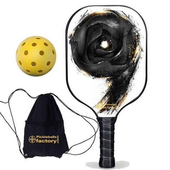 Usapa Pickleball Paddles - Letter Nine Pickleball Paddle for Tennis Elbow - Best Outdoor Pickleball, Glassfiber Graphite