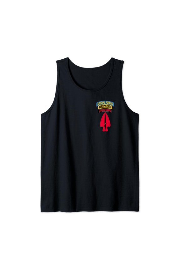 Usasoc Shirt - Delta Force Shirt - Ranger Sf And Tabs Sfod-D Tank Top Size S-3XL