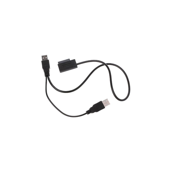 Usb 2.0 Type A To 13 pin( 7+6) Sata Adapter Cable External Power For Cd-rom Dvd-rom