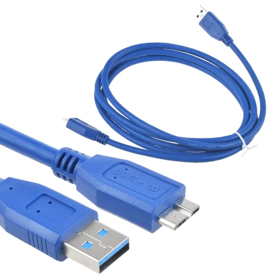 Usb 3.0 Pc Charger Data Cable Cord Lead For Wd My Book Essential Wdbacw0010Hbk