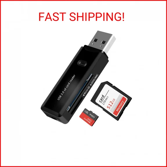 Usb 3.0 Sd Card Reader For Pc, Laptop, Mac, Windows, Linux, Chrome, Sdxc, Sdhc,