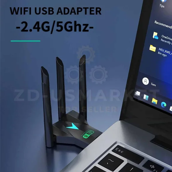 Usb 3.0 Wireless Wifi Adapter 1300Mbps Long Range Dongle Dual Band Network Lot