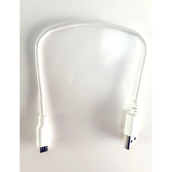 Usb-A To Micro-B 2.0 Hi-Speed Cable, White