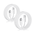 thumbnail image 1 of Usb C Cable 2Pack 10FT Nylon Braided 60W Fast Charging Cord for iPhone 17/16/15 /15 Pro Max/Samsung S23 Note 20 Macbook Air, 1 of 8