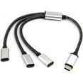 Usb C To Dual Usb C Female Cable Adapter,Data Transfer And Charging Usb