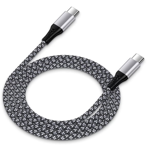 Usb C to Usb C Cables,Type C Cable 6ft,AILKIN USB Type C to Type C Cable Android Type C Charger Charging Cords USB-C Phone Cables,White