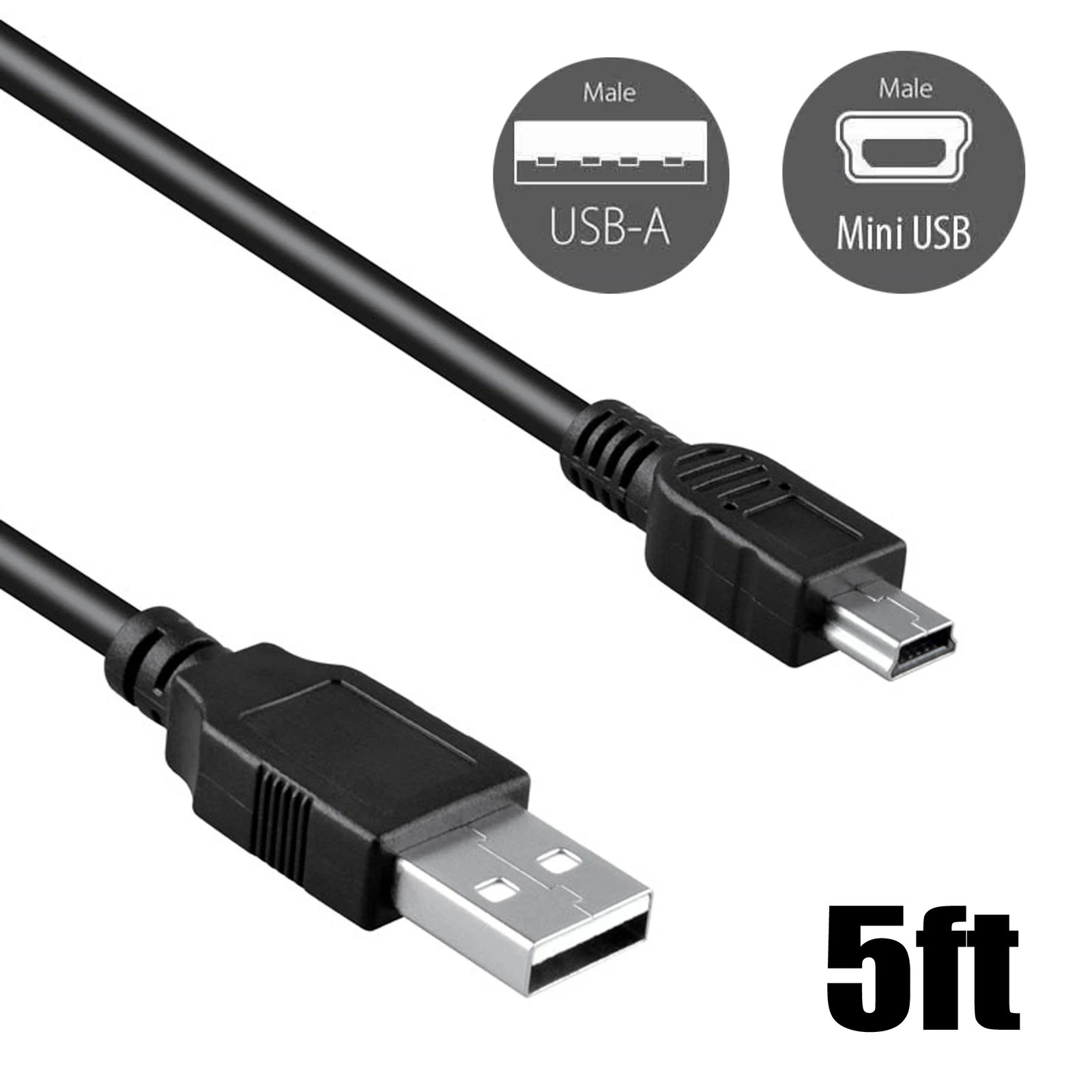 Usb Cable Cord For Wd Western Digital Elements 1Tb 2Tb 3Tb External Hard Drive