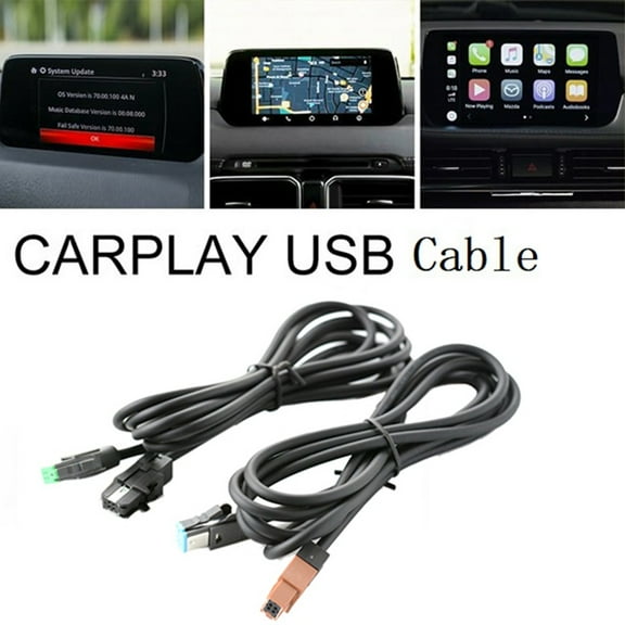 Usb Cable For Auto Use Fits For Mazda Mx5 Cx3 Cx5 Cx9 And Other Models From 2014 To 2020 Easy And Play Installation