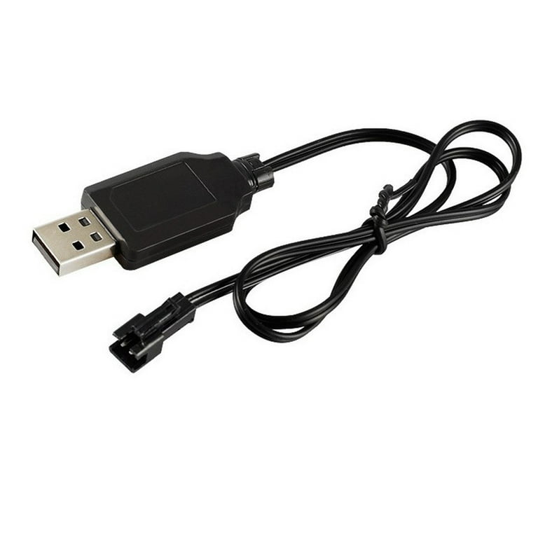 Usb Charger Cable For 3.7V Lithium Battery Charger SM 2P Forward RC Car Aircraft Walmart