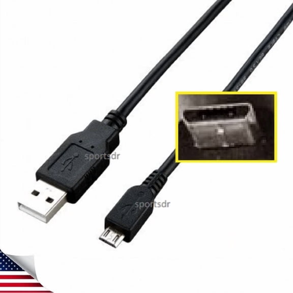 Usb Charger Cord Power Cable For Netgear Arlo Q Vmc3040S-100Nas Security Camera