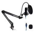 Usb Condenser Microphone,192khz/24bit Professional Pc Kit