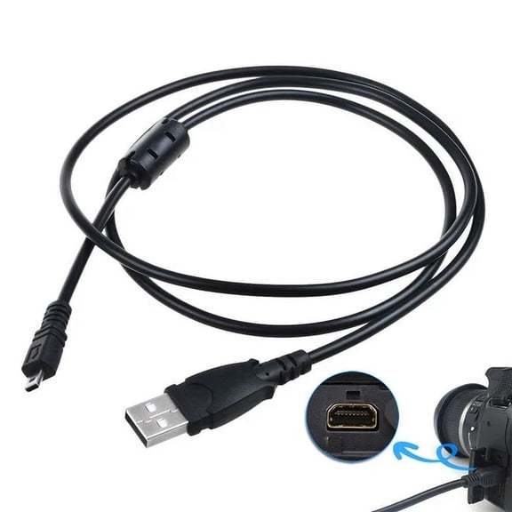 Usb Dc Charger Data Sync Cable Cord Lead For Panasonic Lumix Camera K1Hy08Yy0031