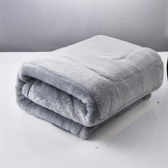 Usb Electric Blanket Single Control Heating Throw for Bed Sofa Office Dormitory Machine Washable Soft Warm Gift, Gray1