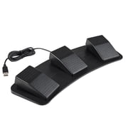 Usb Foot Pedal 3 Pedals Control Keyboard Simulate Any for Key On Keyboard Combination for Key for Switc