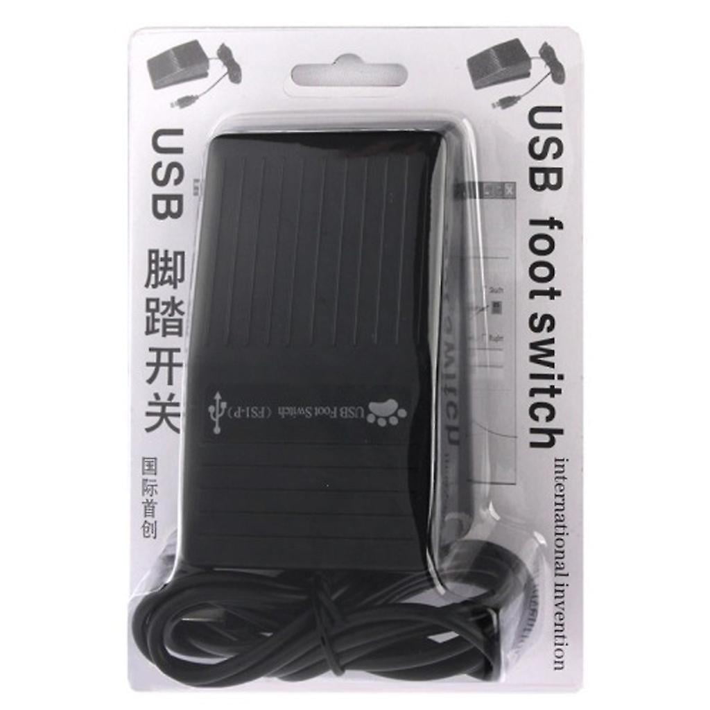 Usb Foot Switch Keypress Simulator Single Pedal Control Custom Shortcut For Key
