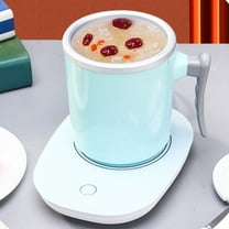 Usb Heater Cup Warmer Mug Heating Coaster 55°C Thermostatic Gravity Sensor White YIWEI