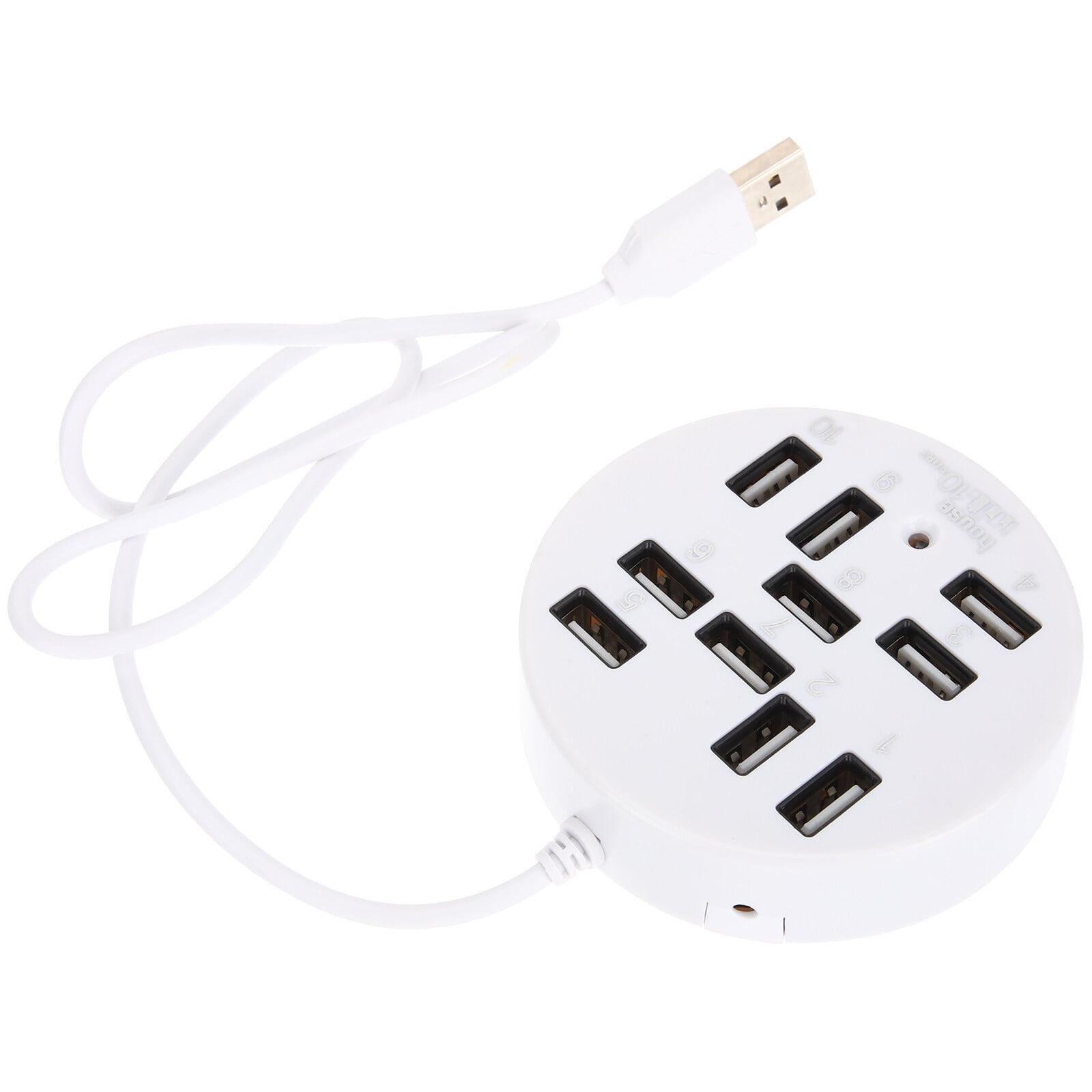 Usb Hub 10 Ports Usb Expander Usb Hub Extension For Laptop Desktop