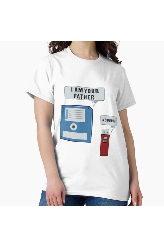 Usb I Am Your Father Funny Tech Geek Holiday Art Top Unisex T-Shirt up to size 5XL