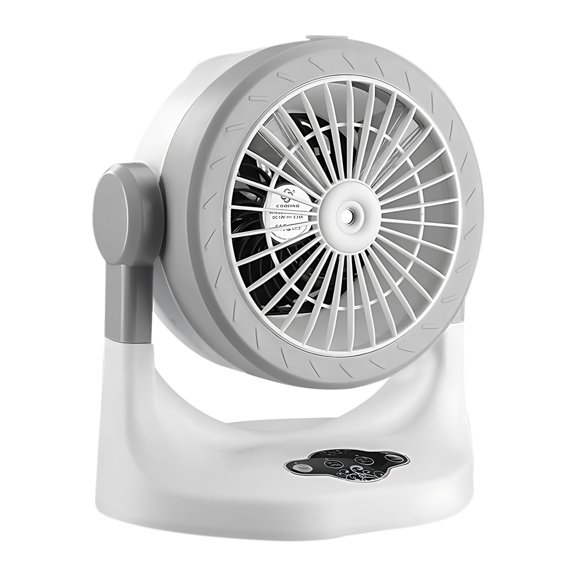 Usb Mini Fan Silent Humidification Spray Mist Chiller Cooling Desktop Portable 10.6X9.6X7.1In Plastic
