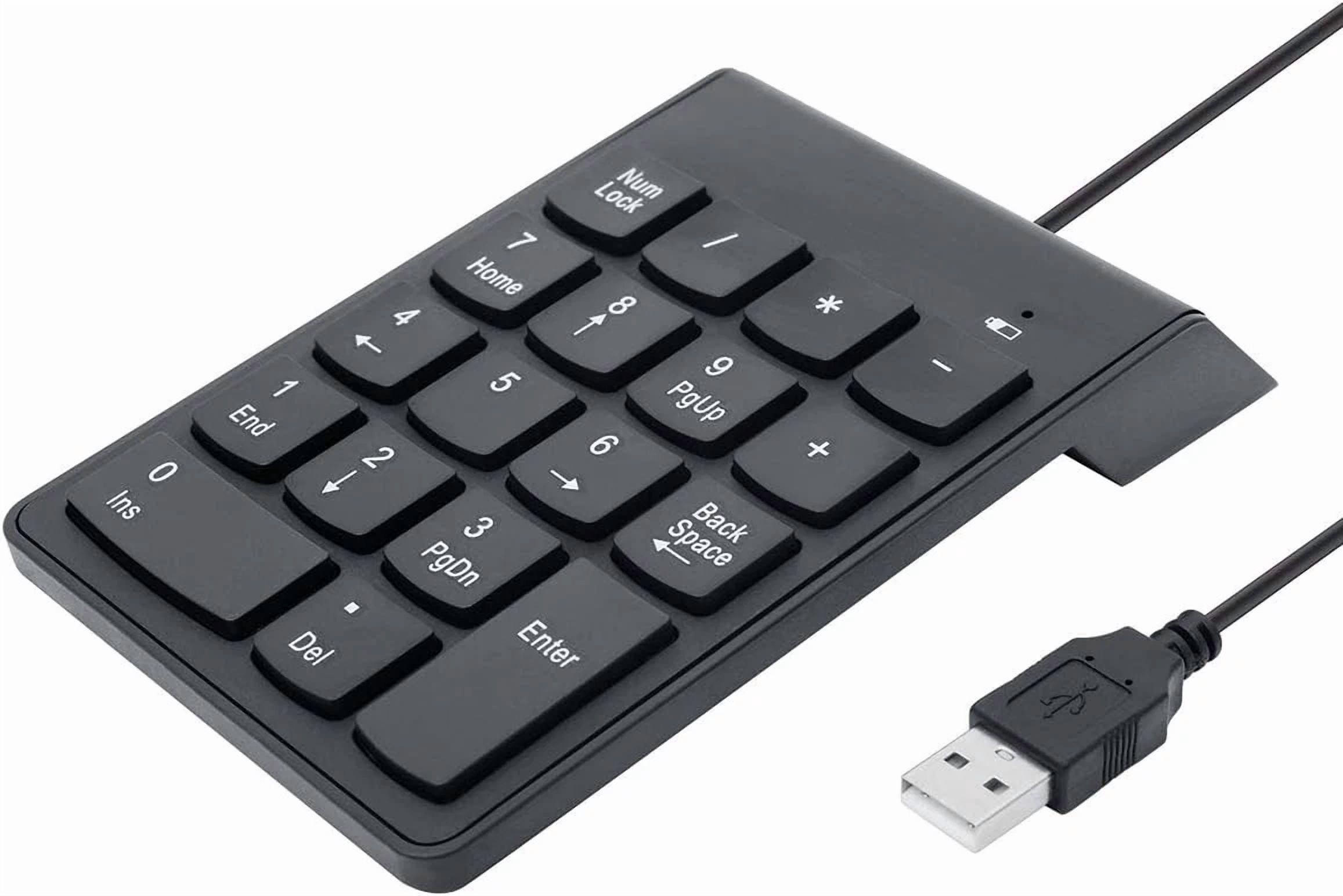 Usb Numeric Keypad,Kadaon Usb 18 Key Number Numeric Keypad Keyboard ...