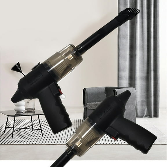 Usb Portable Car Vacuum Cleaner,120W Powerful Suction Small Car Vacuum Cleaner,Mini Dusts Buster