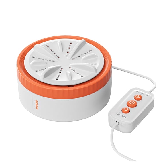 Usb Portable Washing Machine Mini Turbo Washer for Travel Camping High Frequency Vibration Cleaner for Socks Underwear Baby Clothes 3 Timer Modes 10 20 30 Minutes Compact Dishwasher for Home Office