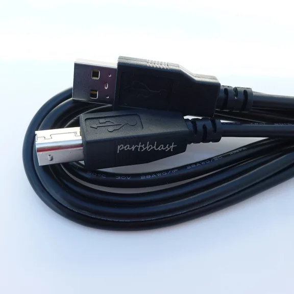 Usb Printer Cable Hp Officejet 4215 7130 G85 Etc. Cord Connector Wire
